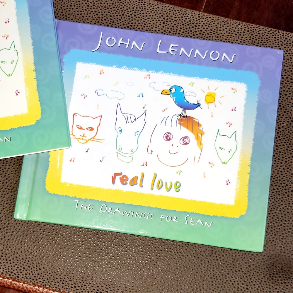 1999 John Lennon Real Love: The Drawings for Sean, Hardback Published